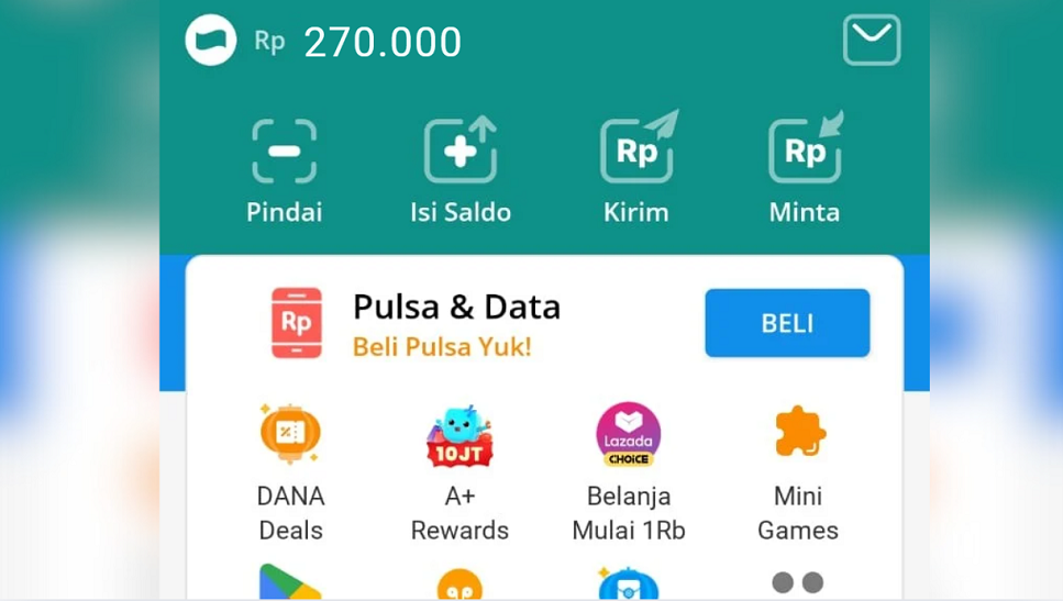 Mau Dapat Saldo Rp 280.000 Dalam 5 Menit? Cek Caranya Di Sini!
