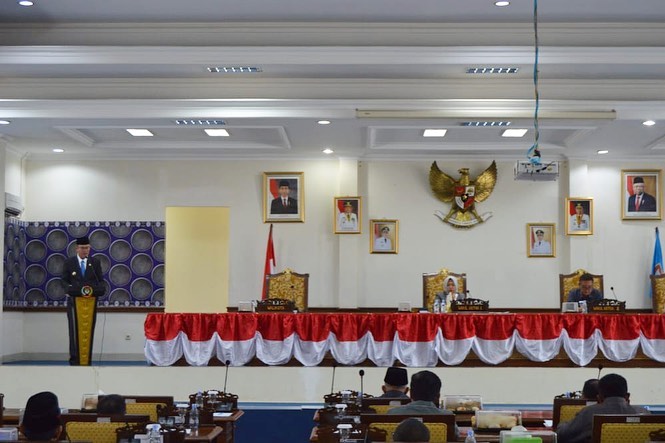 Paripurna XIII Sidang Ke-III DPRD Kota Pagaralam Khidmat