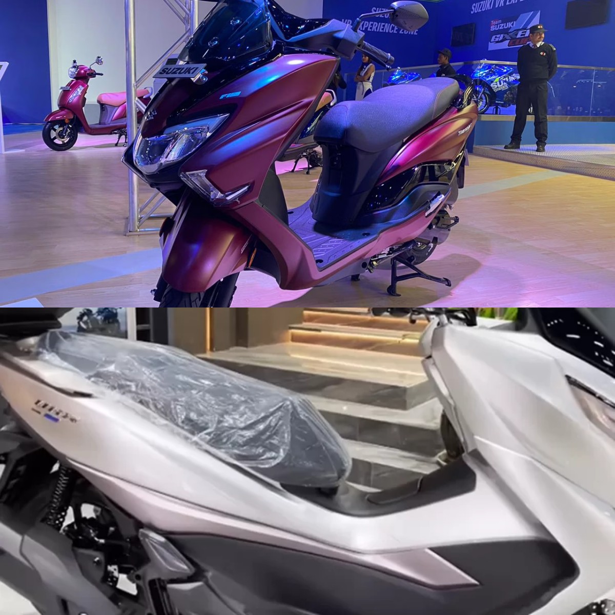 Suzuki Burgman 150 Jadi Ancaman Baru Skutik Premium 150 cc, Desain Bongsor dan Fitur Modern