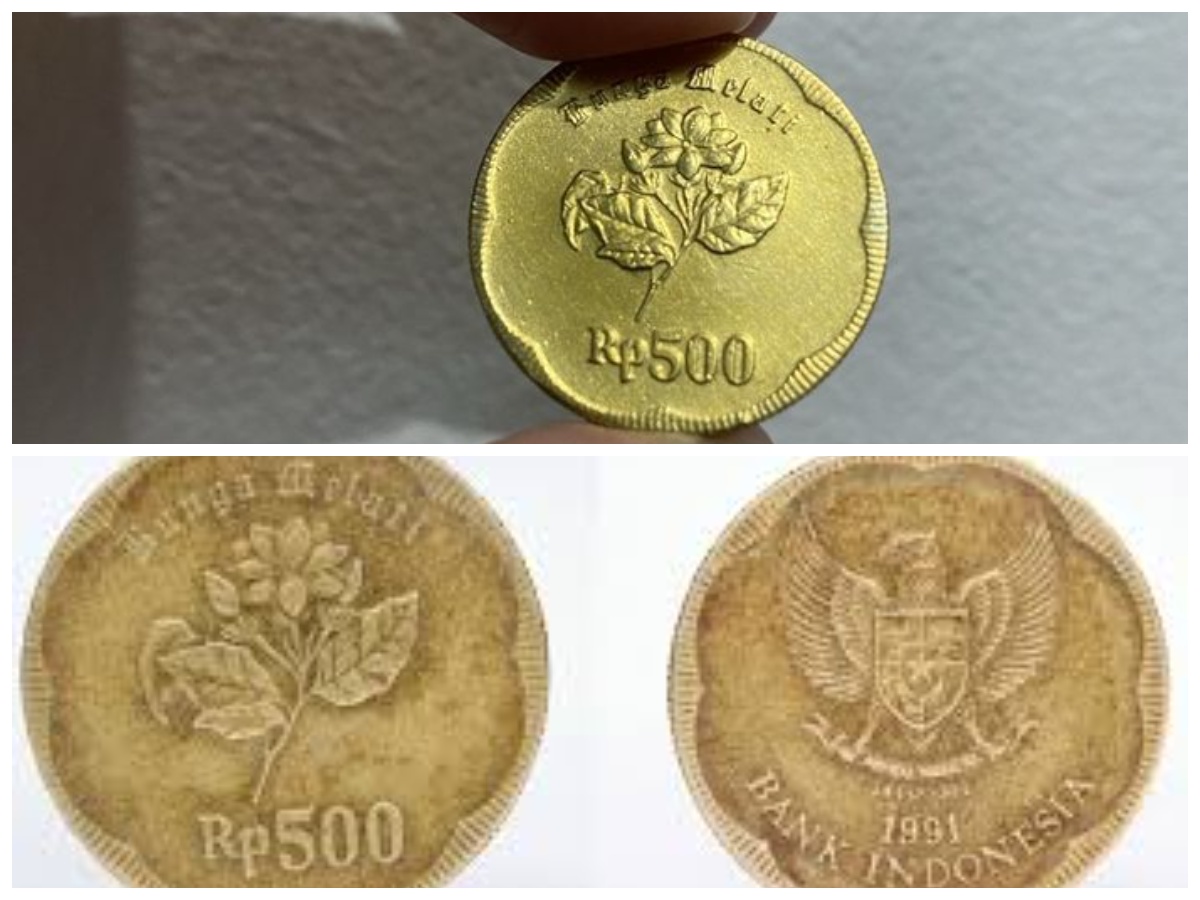 Langka dan Mahal: Koin Kuno Rp500 Melati Jika Dijual Bisa Mencapai Rp2,4 Juta!