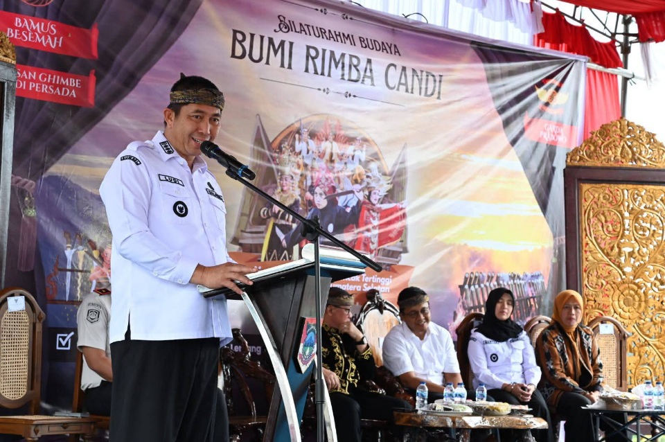 Hadiri Silaturahmi Budaya Bumi Rimba Candi, Walikota : Pagar Alam Kaya Bukti Sejarah