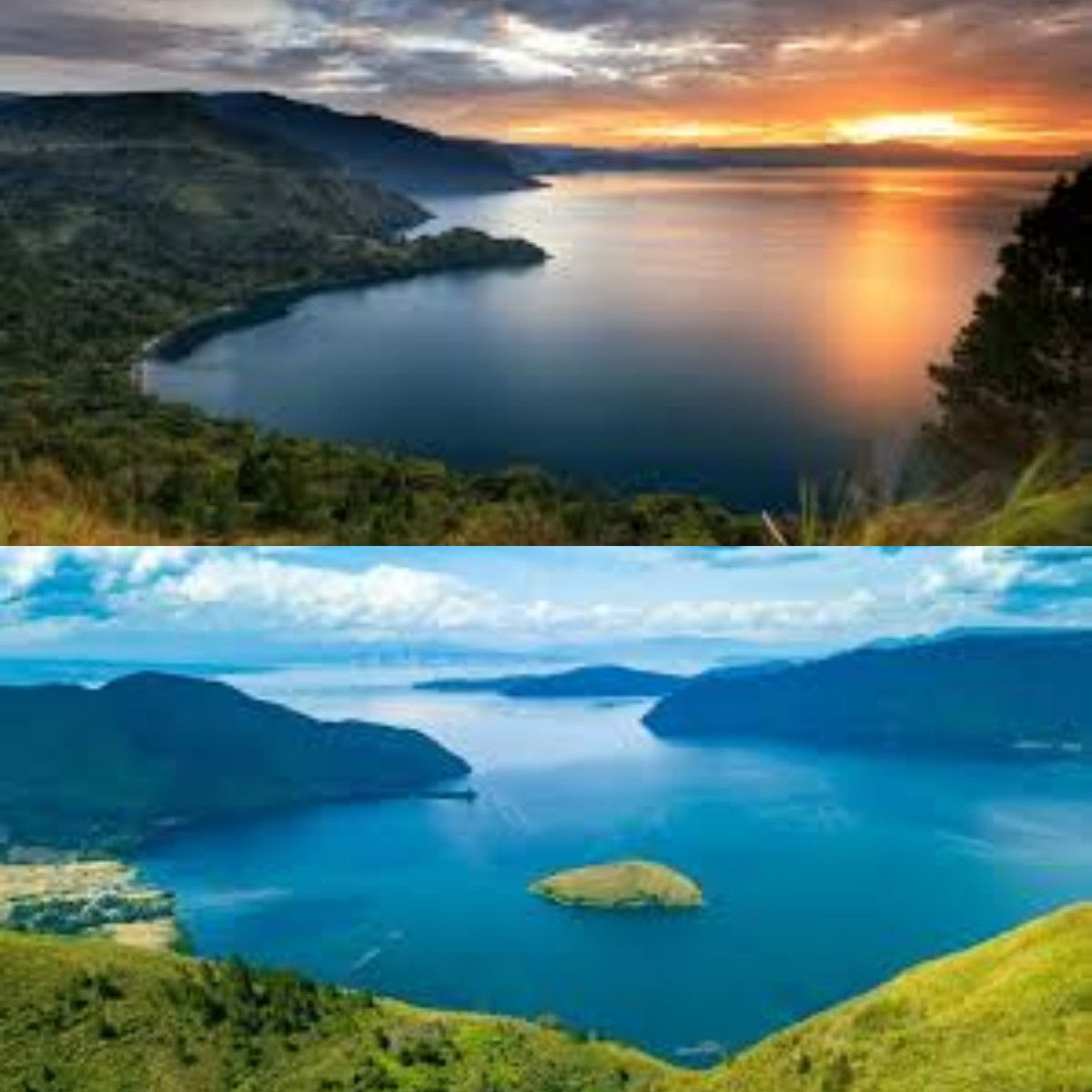 Yuk Jelajahi Pesona Danau Alami dengan Pulau di Tengahnya yang Bikin Terpukau