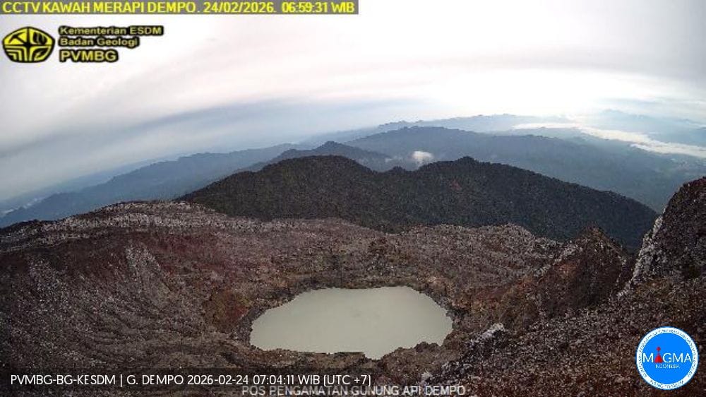 Gunung Dempo Berstatus Waspada: Getaran Tremor Terekam, Wisatawan Dilarang Mendekat ke Radius Bahaya!