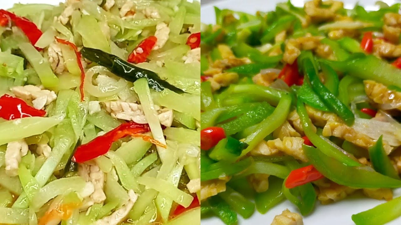 Catat Ini Dia! Resep Tumis Labu Siam Tempe, Bikin Nambah Nasi