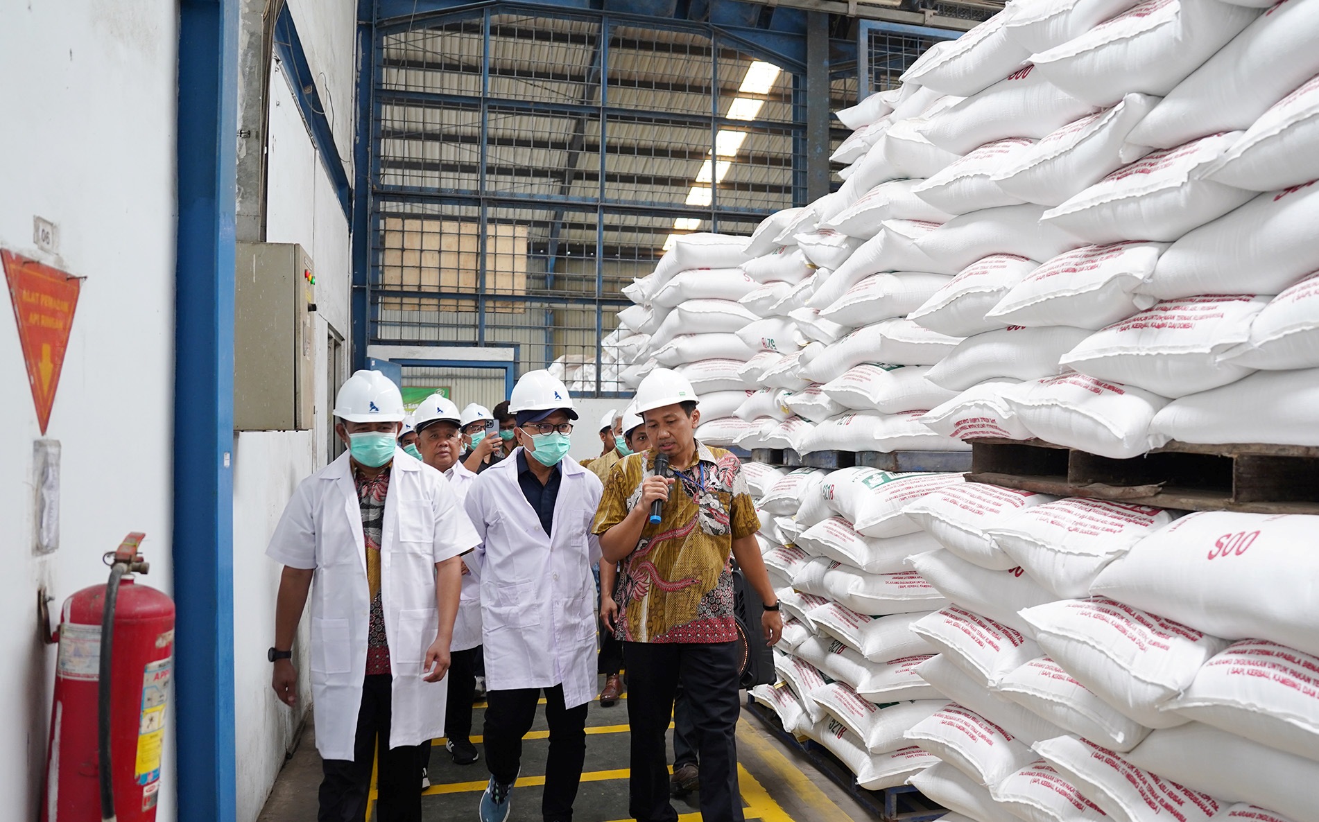 Menteri Perdagangan Tinjau Pasokan Pakan di Pabrik PT Charoen Pokphand Feedmill Lampung, Ini Hasilnya!