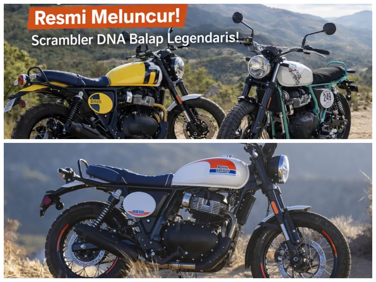 Royal Enfield Bear 650 Meluncur di RI! Scrambler Retro dengan Performa 650cc dan Harga yang Menggoda