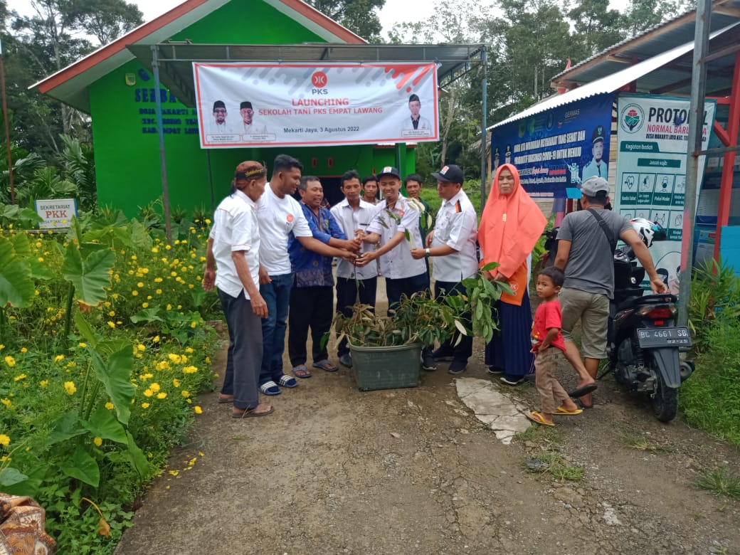 PKS Empat Lawang Launcing Sekolah Tani Pertama 