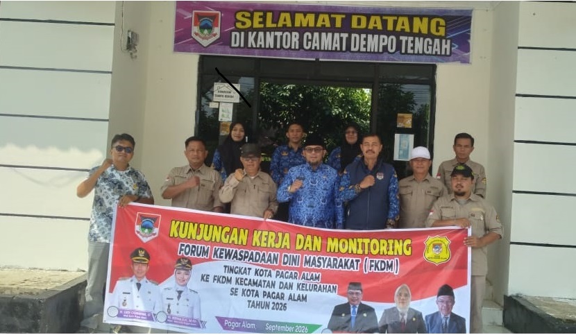 FKDM Pagar Alam Bergerak Cepat, Sasar Kecamatan hingga Kelurahan