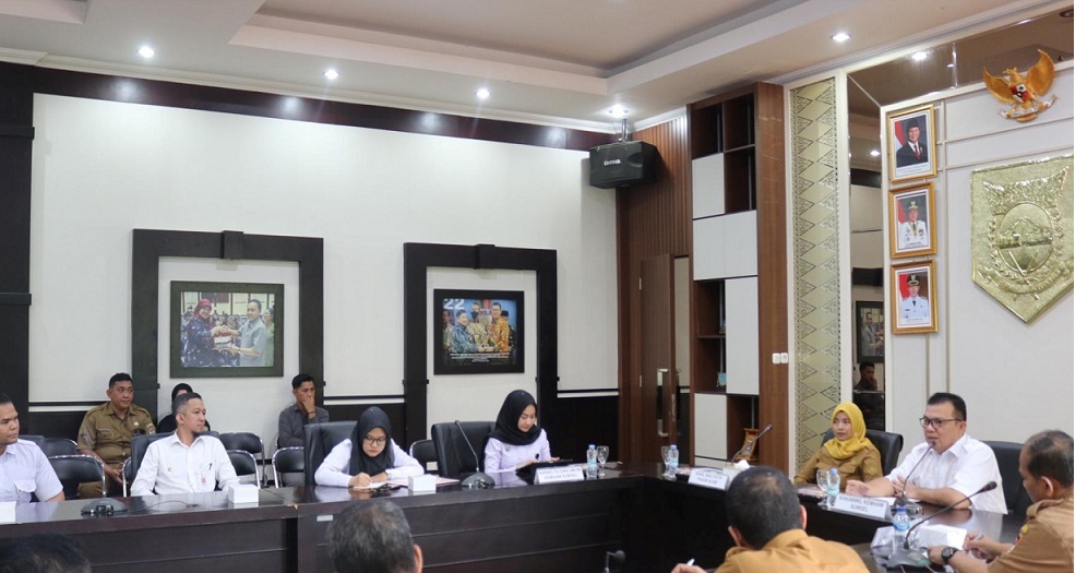 Terima Kunker Kemham Sumsel, Wawako : Prioritaskan HAM dalam Pelayanan Publik