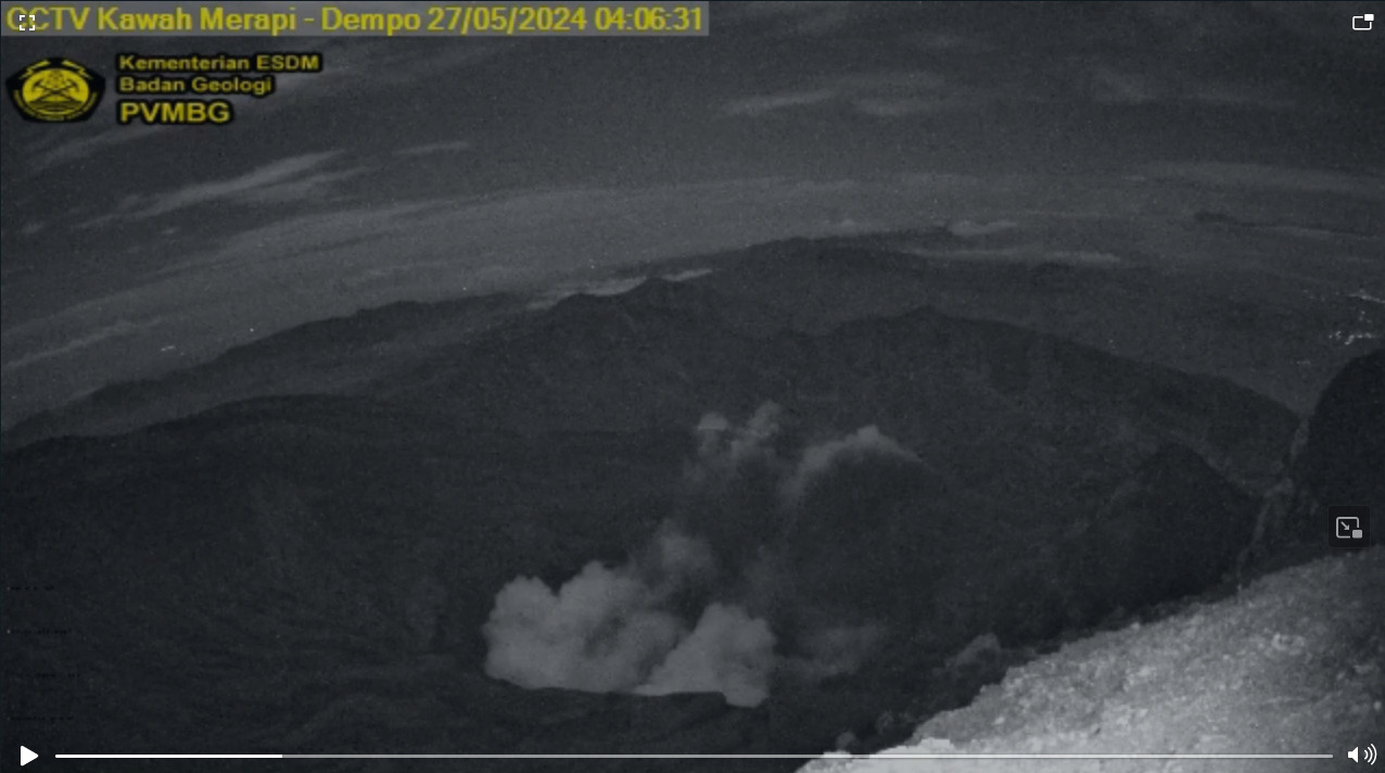 Aktivitas Vulkanik Meningkat, Gunung Dempo Mengeluarkan Asap Setinggi 5.000 Meter