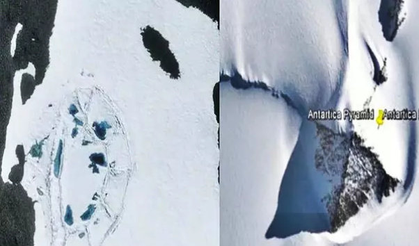 Gegerkan Dunia! Piramida Misterius Ditemukan Di Antartika Yang Tertutup Es