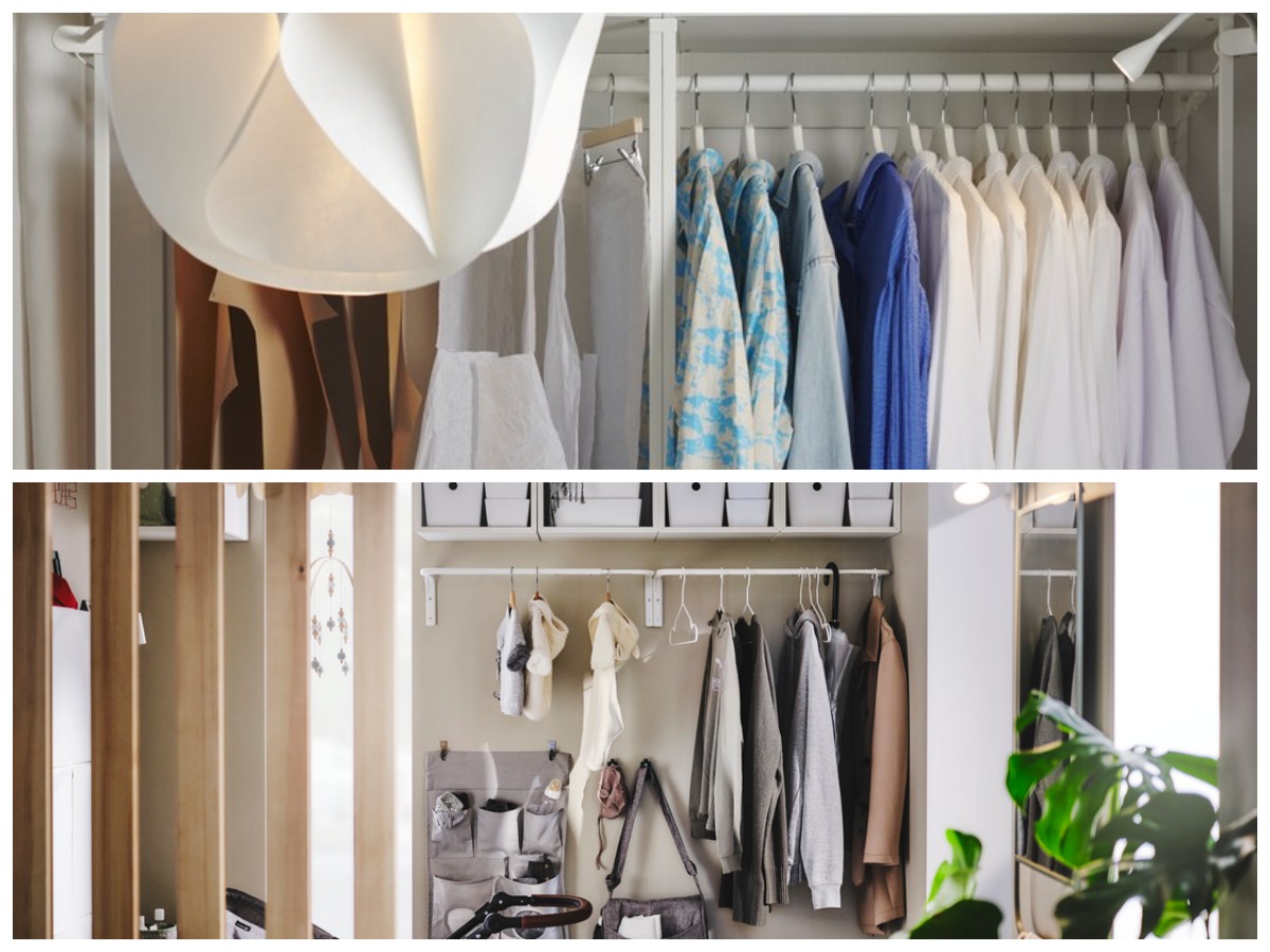 Ide Rak Gantungan Baju Minimalis, Bikin Kamar Lebih Rapi dan Estetik