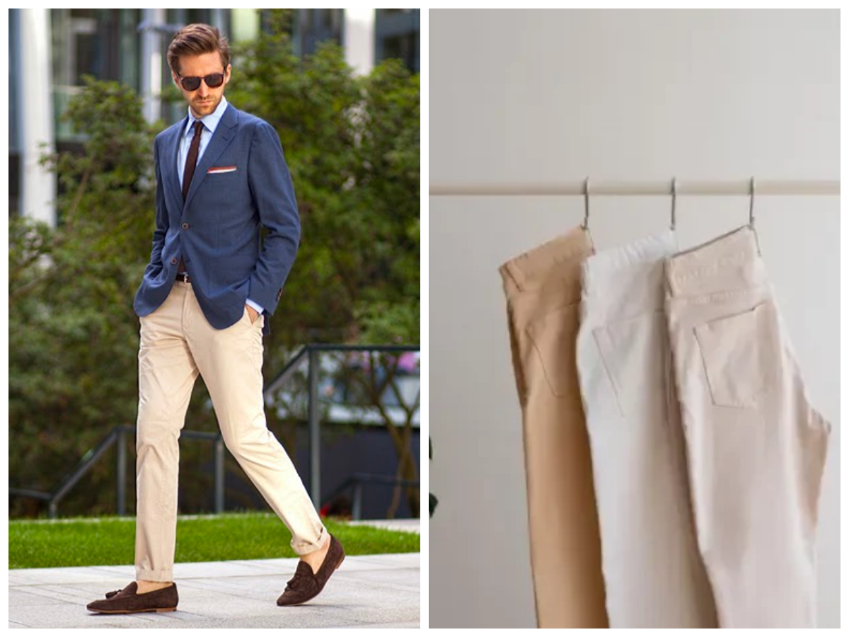 10 Inspirasi Mix and Match Celana Chino Pria yang Stylish untuk Segala Kesempatan