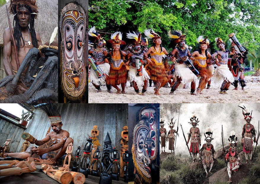 UNIK! Ini Tradisi 5 Suku di Tanah Papua, Suku Asmat Miliki Seni Rupa Sebagus Ini
