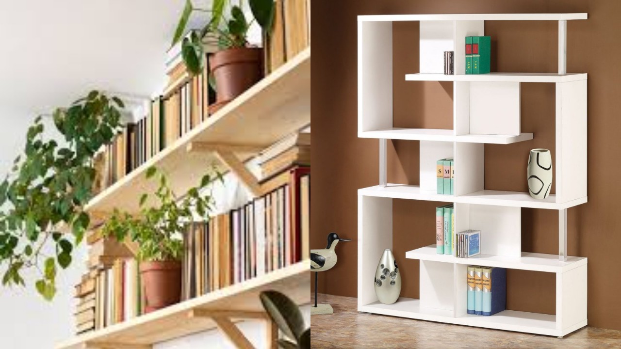 Desain Rak Buku Dinding Simple dan Estetik untuk Hunian Modern!