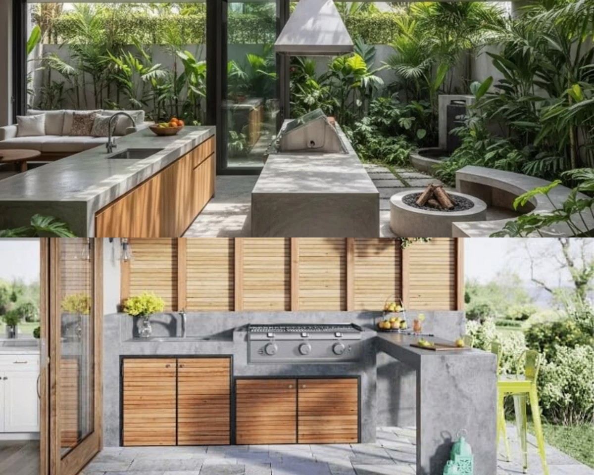 7 Ide Desain Dapur Terbuka Sederhana Ini Bikin Sirkulasi Udara Maksimal di Lahan Sempit