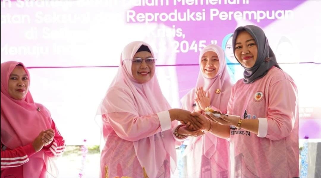 Ketua TP-PKK Kota Pagar Alam Ikut Meriahkan HUT IBI Ke-74 Tahun