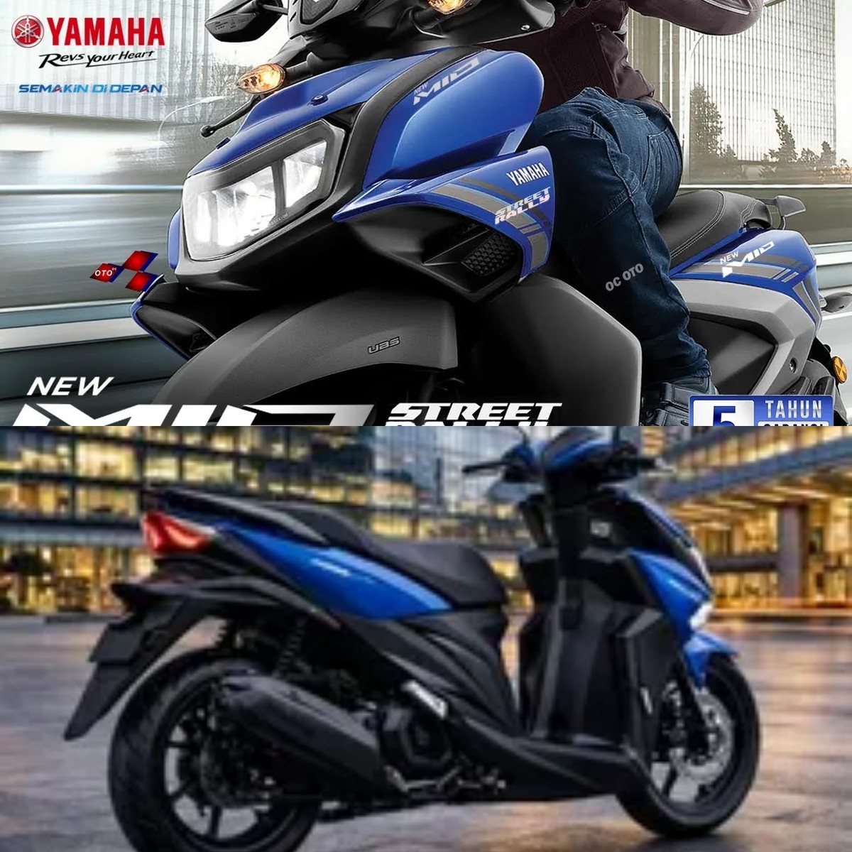  Yamaha Mio Street Rally Muncul Dengan Tampilan Lebih Kuat, Menjadi Penantang Serius Honda Beat Street di Kate