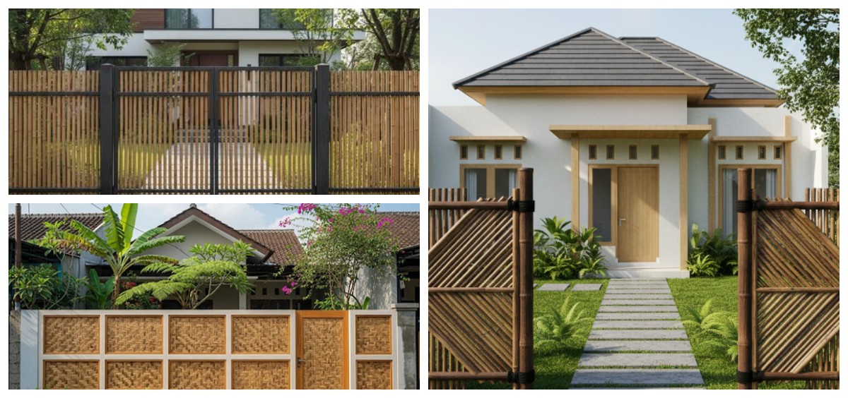 5 Inspirasi Model Pagar Bambu Estetik untuk Hunian: Alami, Modern, dan Elegan
