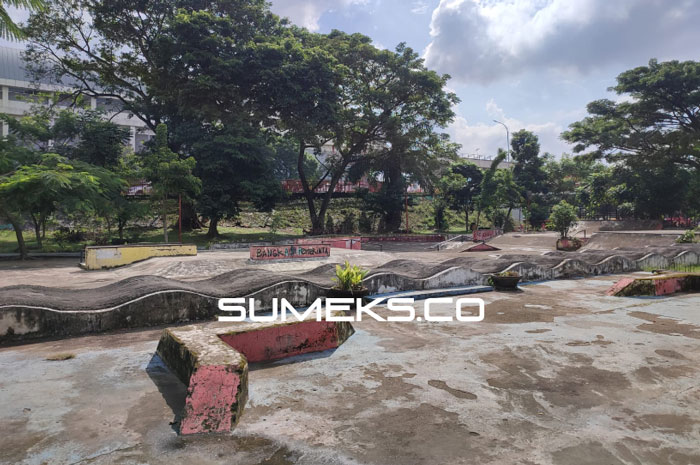 Taman Ampera Skate Park Palembang Memprihatinkan