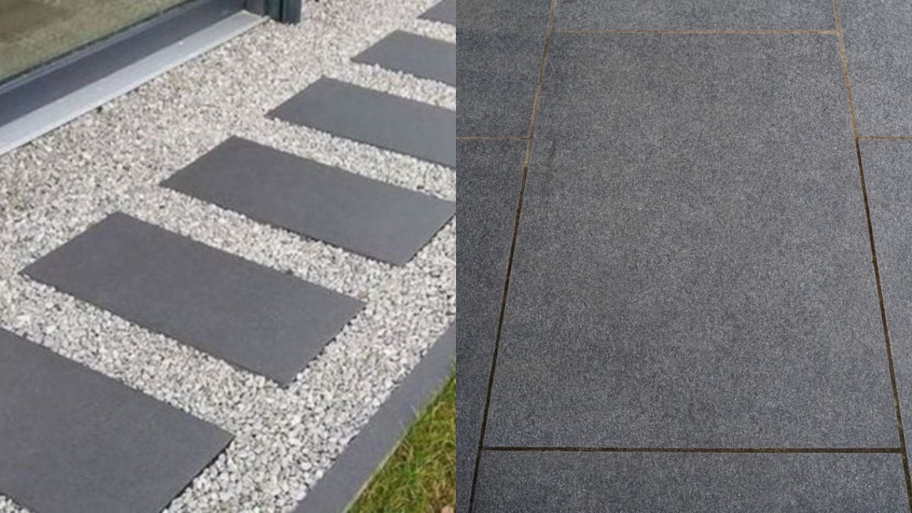 Desain Carport Minimalis Pakai Batu Alam, Natural dan Modern Sekaligus!