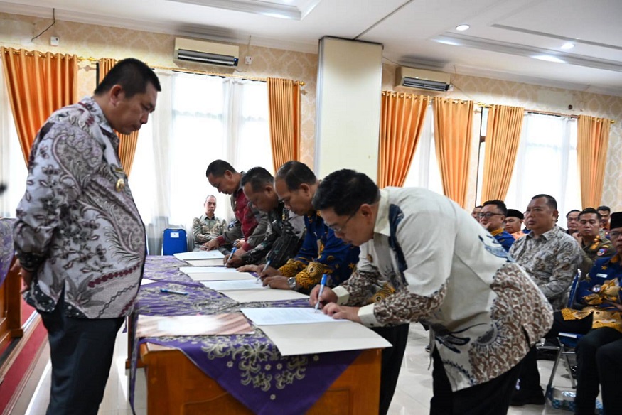 Dorong ASN di Pagar Alam Berintegritas, Wako Pimpin Penandatanganan Pakta Integritas dan PK 2026
