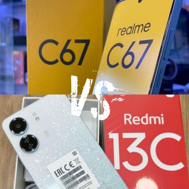 Realme C67 Versus Redmi 13C, Adu Kecanggihan Fitur, Mana Paling OKE