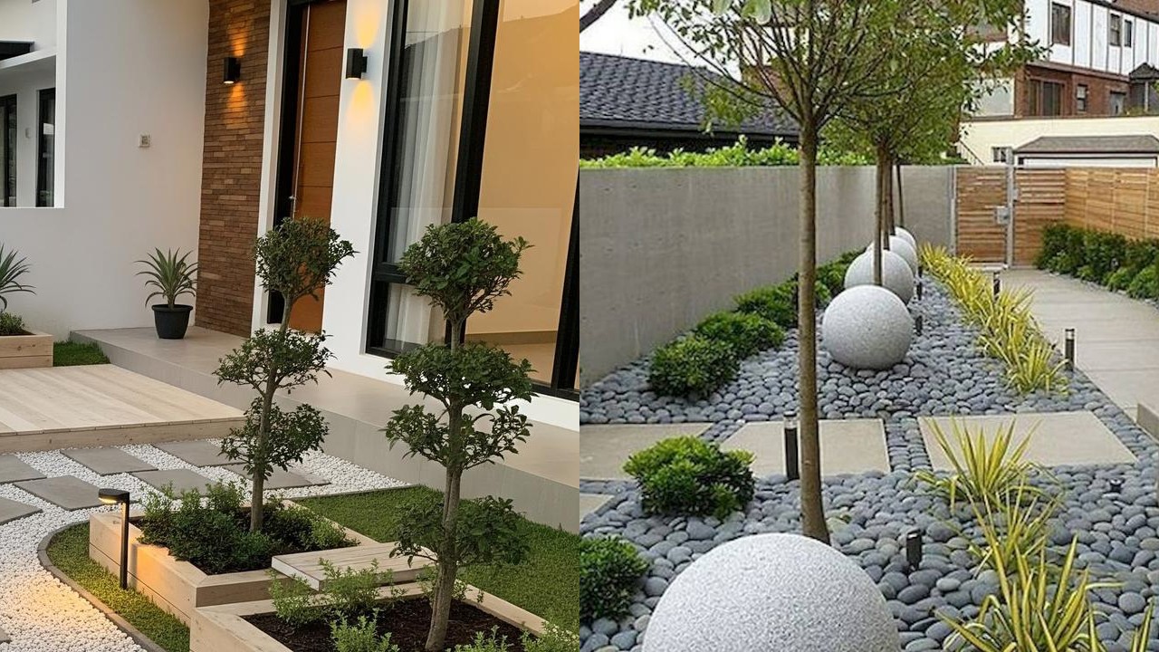 Inspirasi Taman Kering Minimalis Modern, Cocok untuk Rumah Masa Kini!