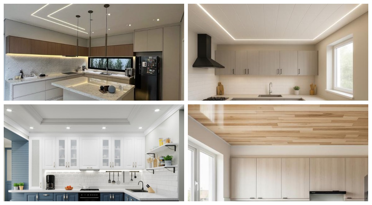 Bukan Sekadar Atap! Berikut 10 Ide Model Plafon Dapur Terbaru yang Bikin Dapur Tampil Mewah dan Bebas Noda