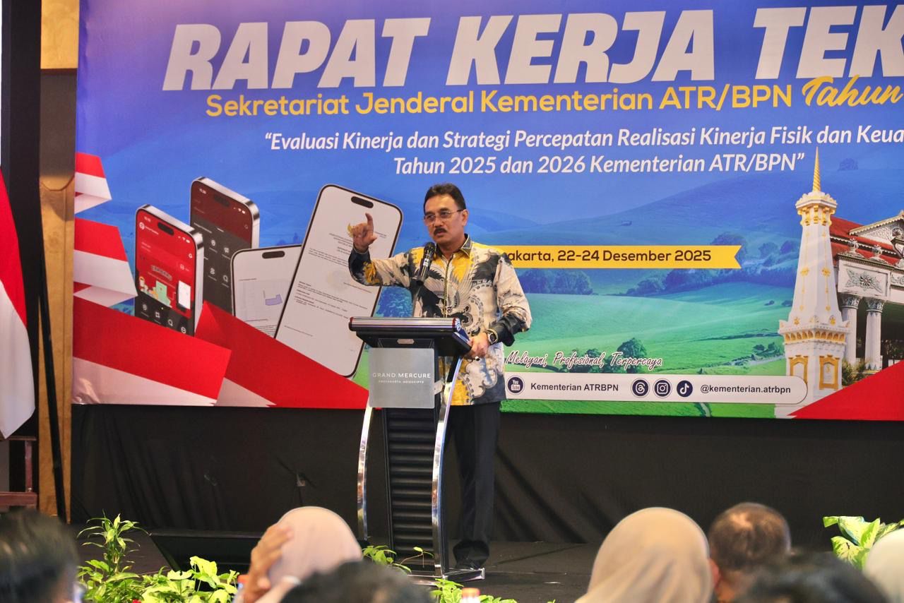 Sekjen ATR/BPN Tekankan Peran Strategis Tata Usaha dalam Dukung Layanan Publik