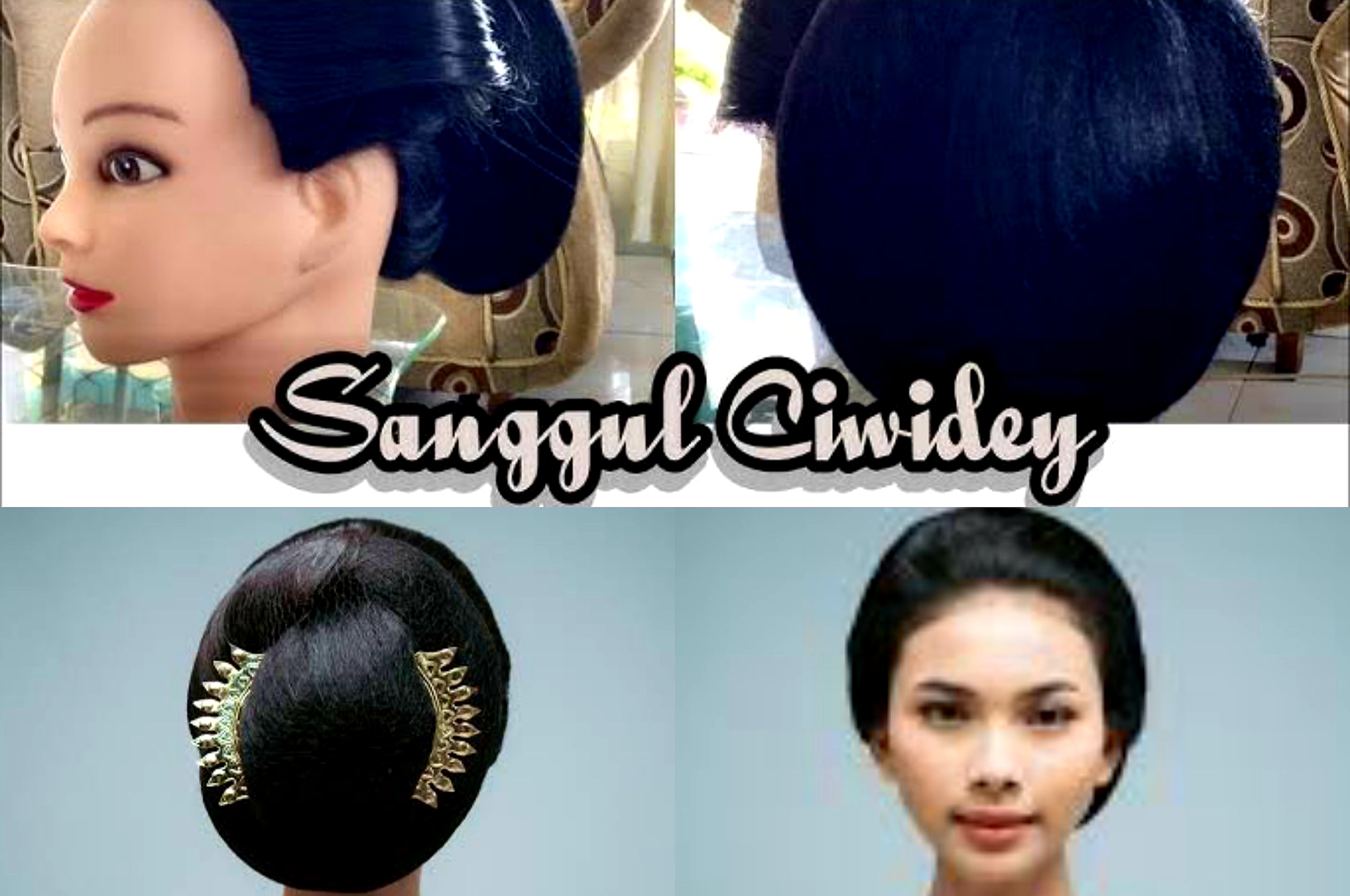 Gelung Ciwidey. Gaya Rambut Tradisional Perempuan Sunda Masih Tetap Eksis