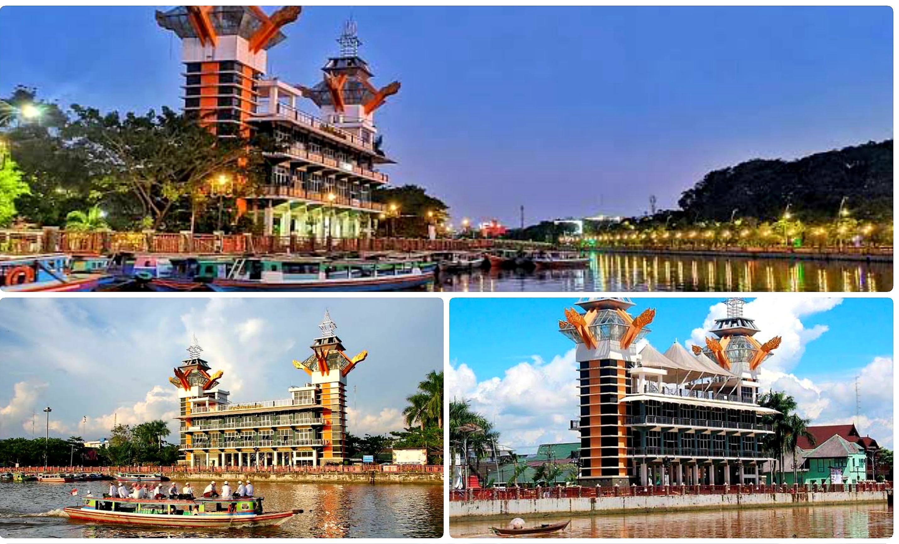 Menara Pandang Banjarmasin. Mengagumi Kota Seribu Sungai dari Ketinggian