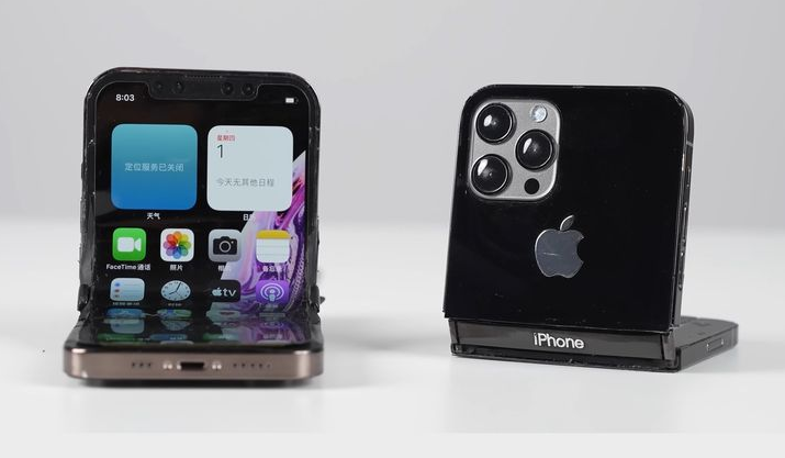 Progres Terbaru! iPhone Lipat Clamshell Mirip Samsung Z Flip, Cek Faktanya Disini