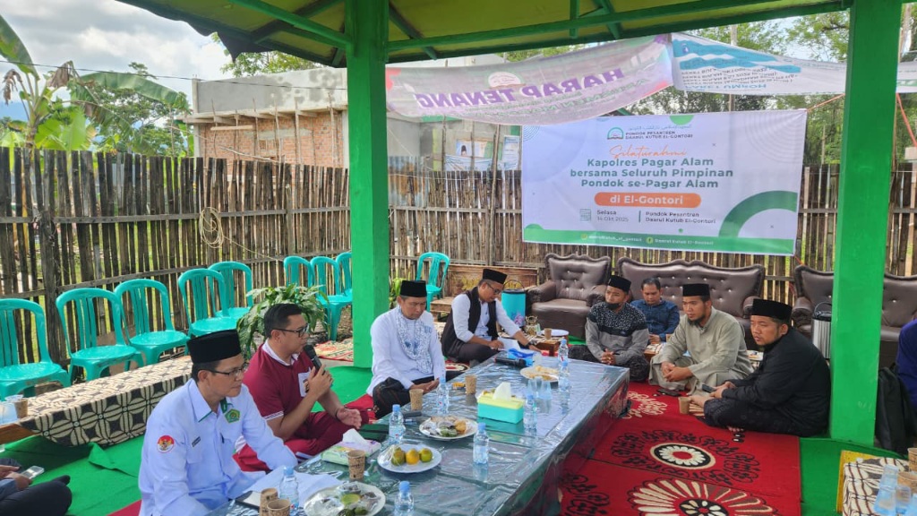 Kapolres Pagar Alam Perkuat Sinergi Bersama Pimpinan Ponpes