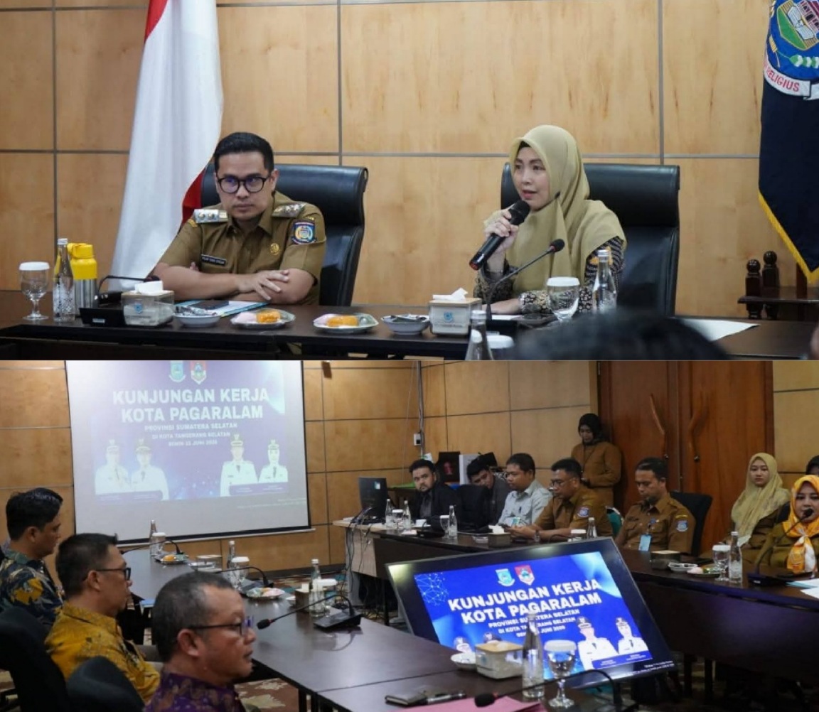 Optimalkan Potensi Mendongkrak PAD, Pemkot Pagar Alam Study Tiru ke Tanggerang Selatan