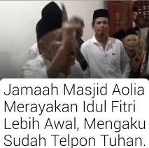 MUI Ingatkan Jemaah Masjid Aolia Gunungkidul Tentang Penetapan 1 Syawal setelah 