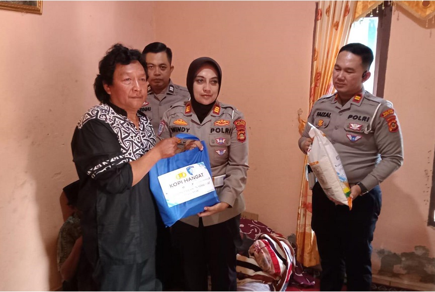 Korban Lakalantas Terima Santunan, Satlantas Bantu Urus Jasa Raharja