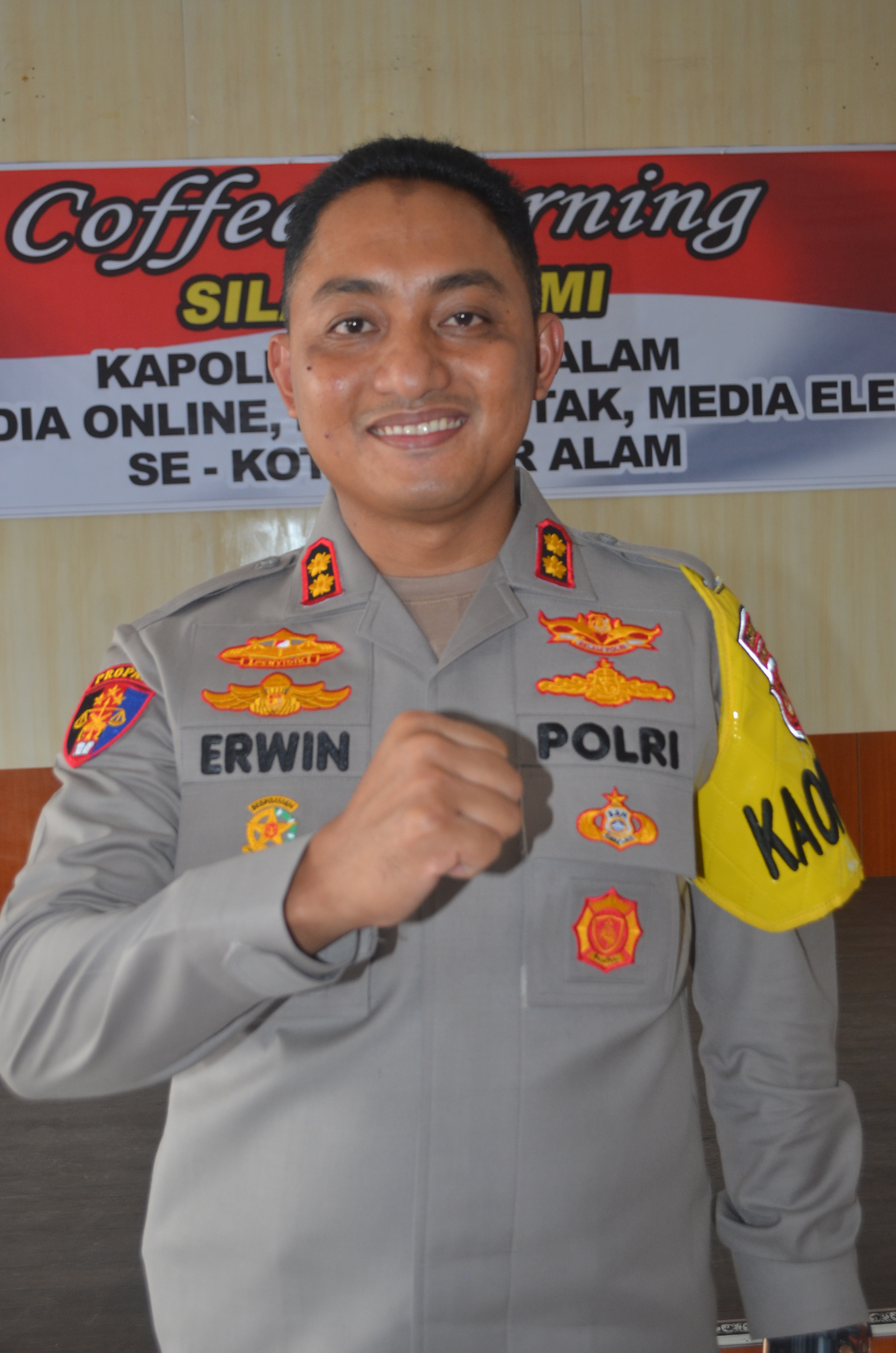 37 Personel Polres Pagaralam Raih Penghargaan dari Kapolda Sumatera Selatan