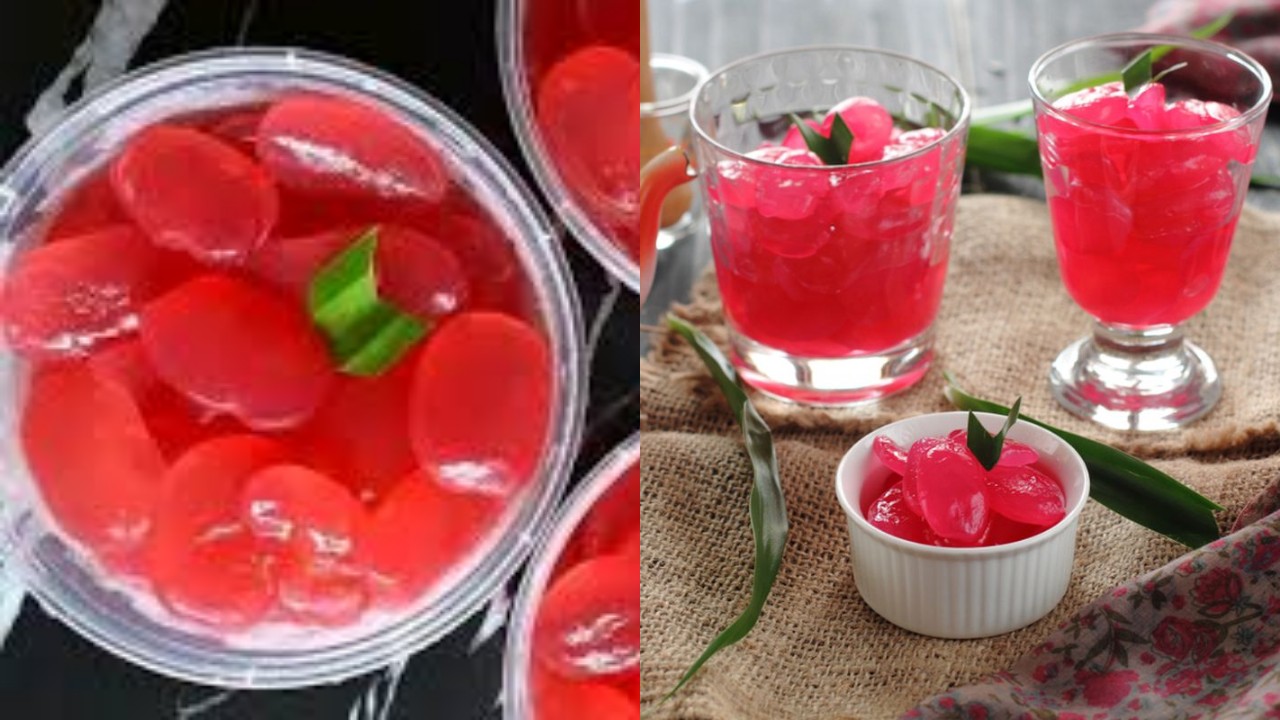 Resep Manisan Kolang Kaling dengan Sirup Marjan, Manisanya Bikin Nagih!