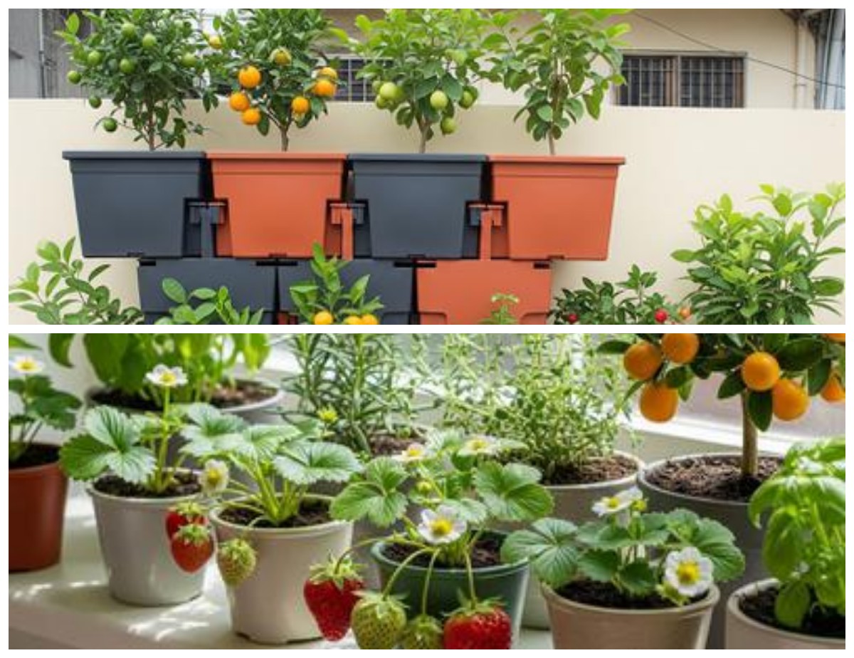 Cuma Pakai Pot! Begini Cara Menyulap Halaman Rumah Cluster Jadi Kebun Buah Mini yang Estetik