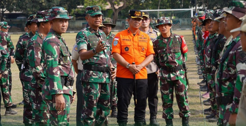 Kodam IX/Udayana Latih Pasukan Reaksi Cepat Penanggulangan Bencana TNI AD