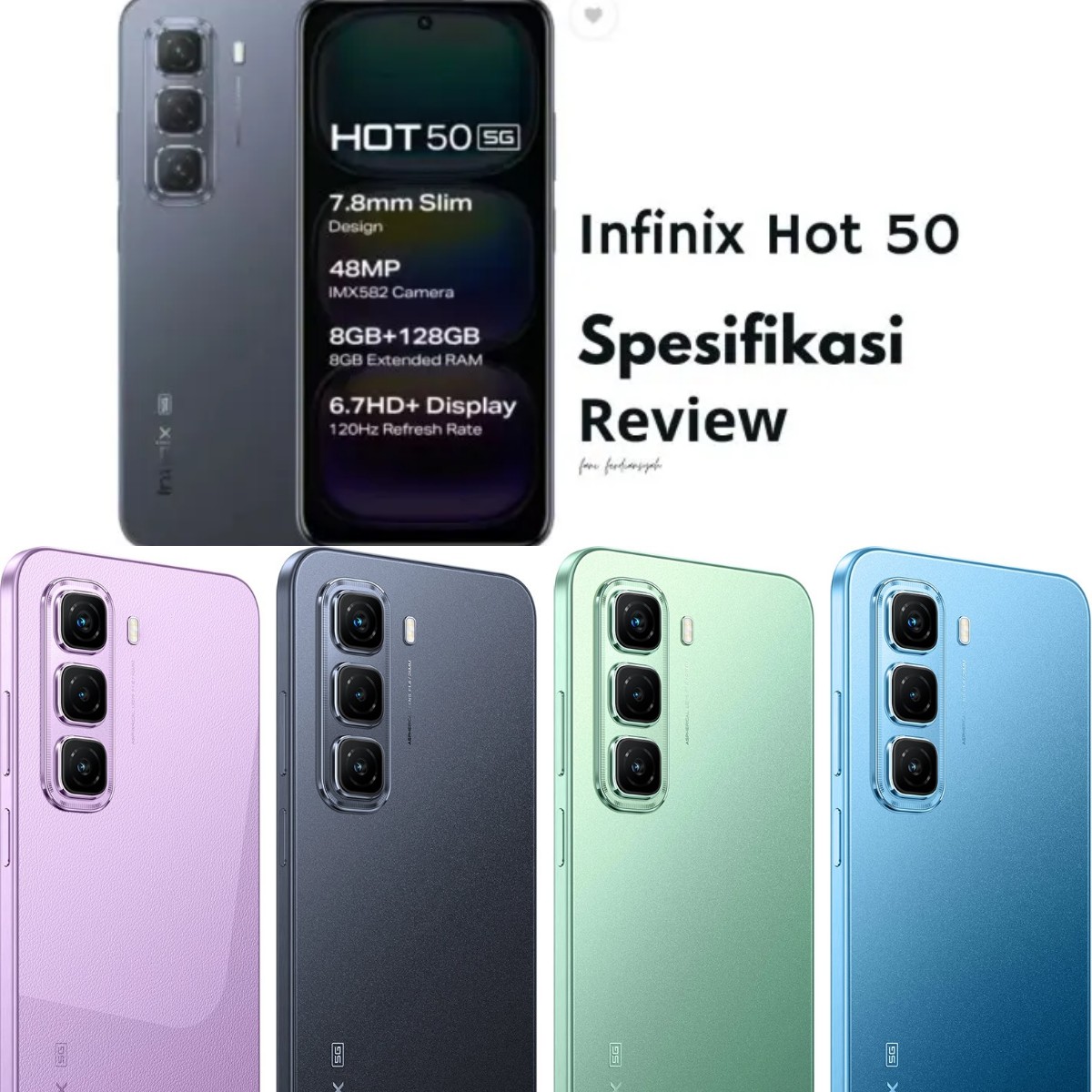 Bukan HP Murahan, Infinix Hot 50i Hadir dengan Fitur Modern yang Mengejutkan