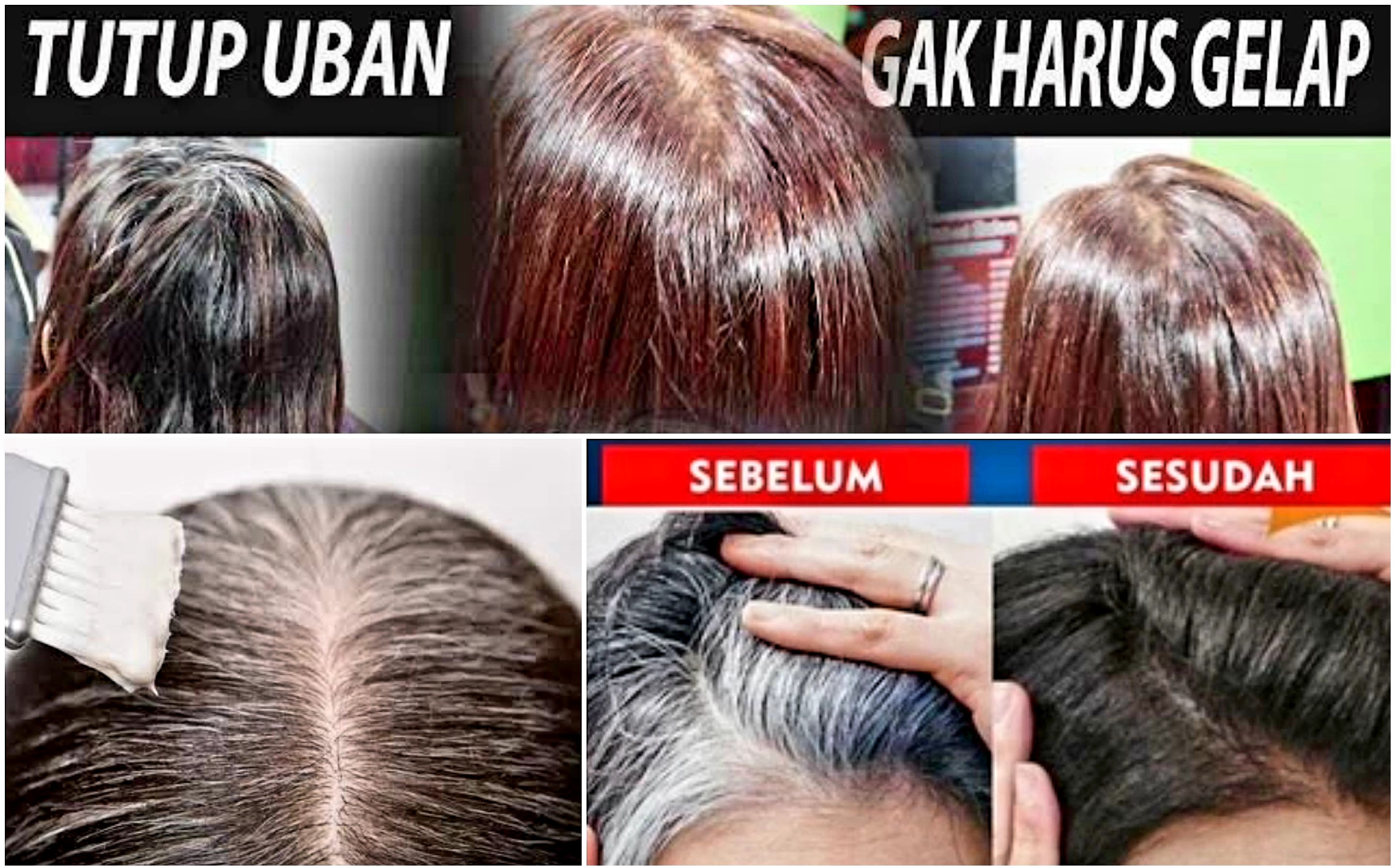  6 Cara Mewarnai Rambut Beruban dengan Benar dan Tahan Lama. Ini Langkah-langkahnya!