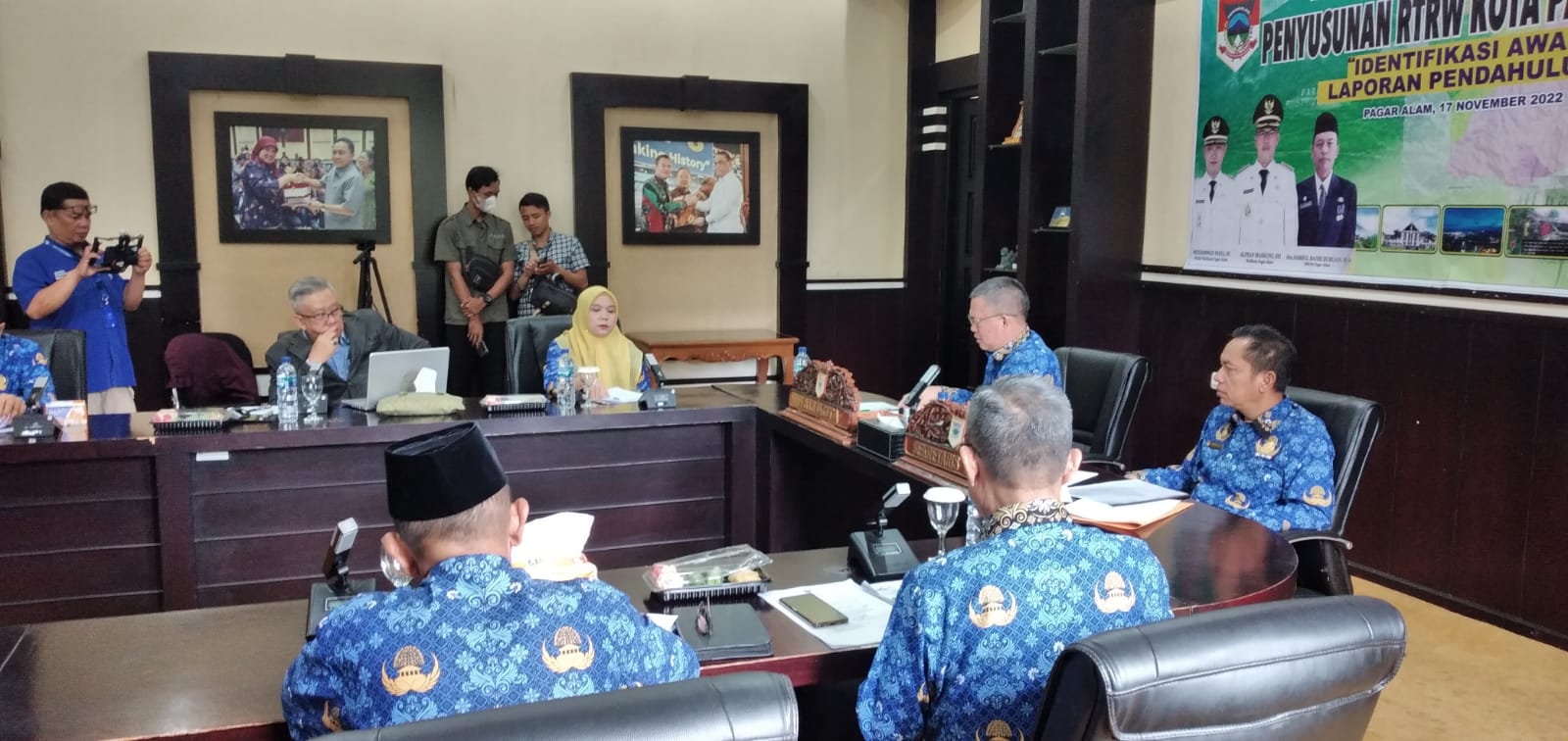 PUPR Gelar Rapat Revisi RTRW Pagaralam, Untuk Mengakomodir Rencana Pembangunan