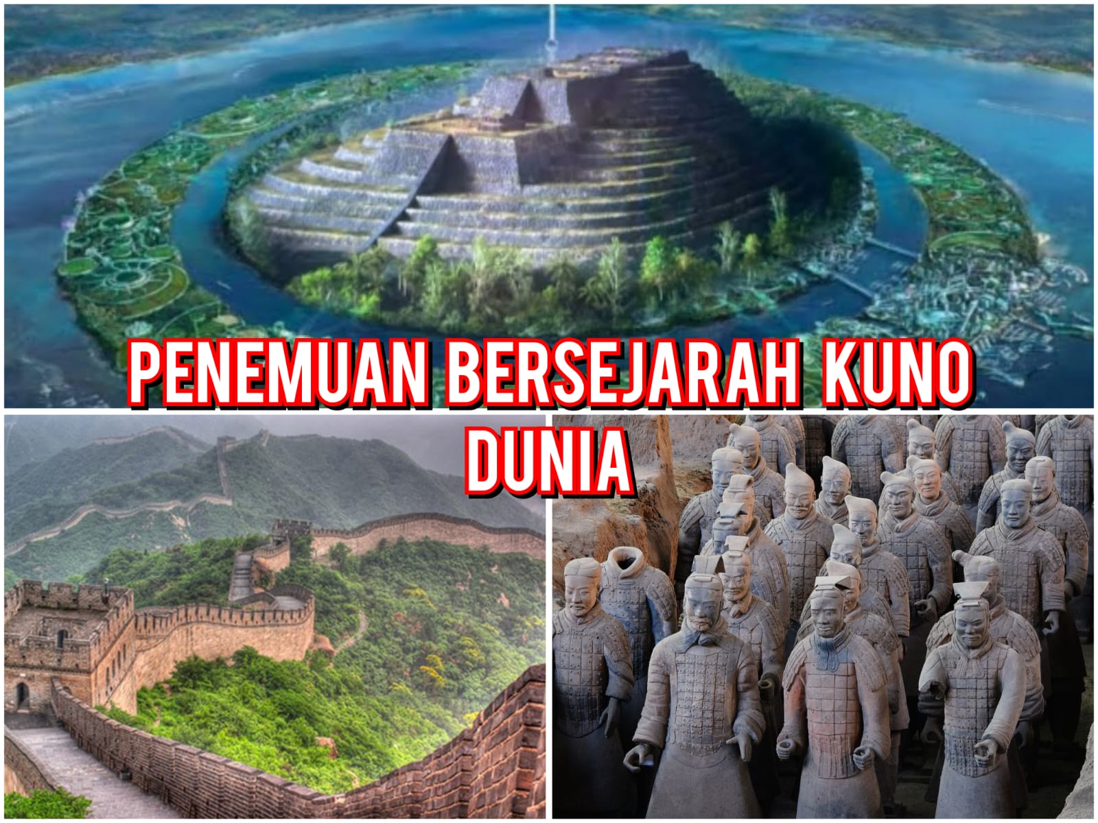 Bikin Takjub Sama Yang Satu Ini, 7 Penemuan Bersejarah Kuno Dunia Salah Satunya Ada Di Indonesia! 
