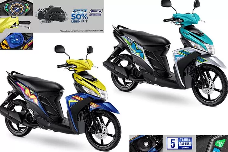 Yamaha Mio M3 125 2024, Skutik Atraktif dengan Warna Terbaru yang Memikat