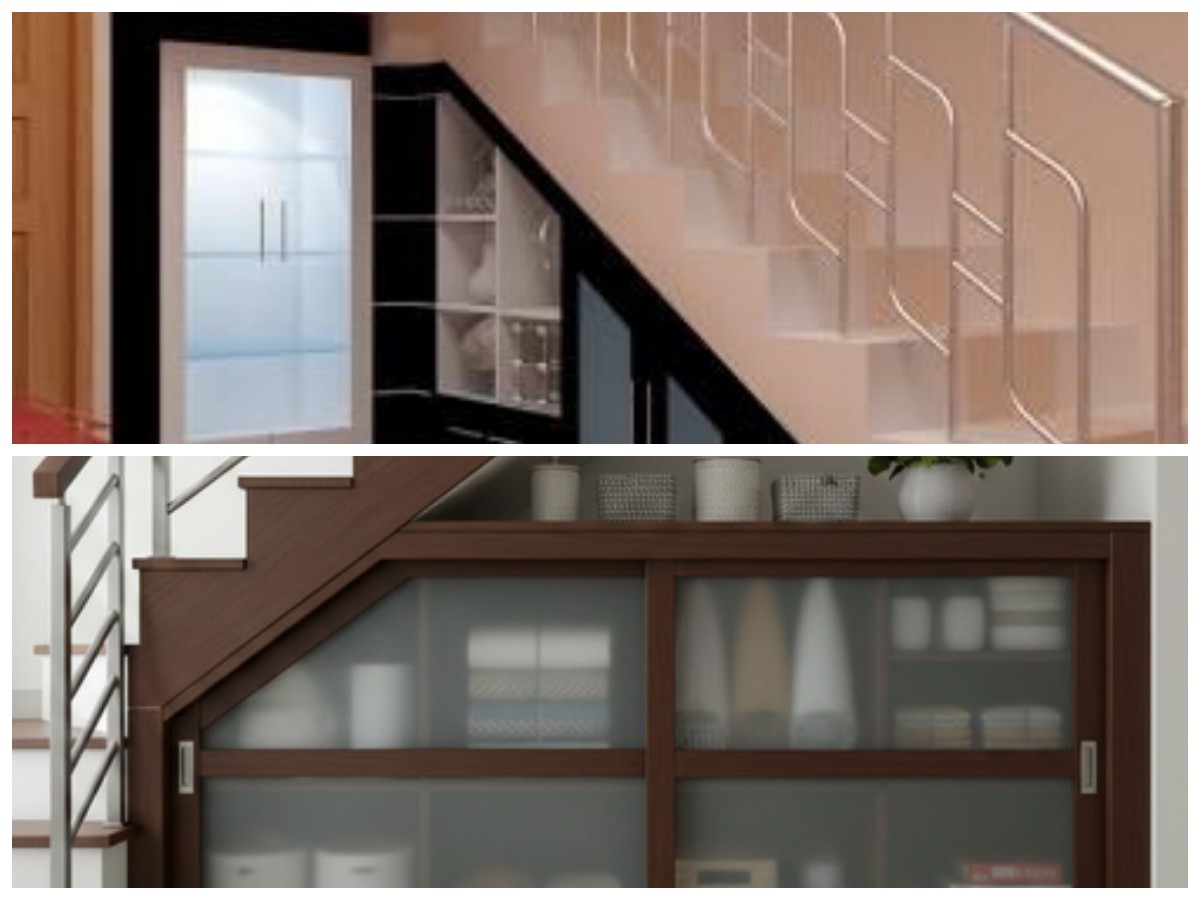 Inspirasi Lemari Kaca Bawah Tangga 2026, Solusi Penyimpanan Modern dan Estetik