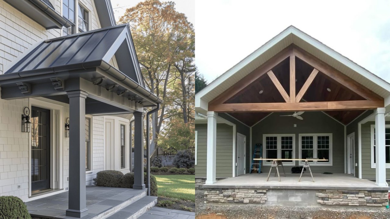 Atap Teras Segitiga 2026: Desain Sederhana yang Bikin Fasad Lebih Menarik!