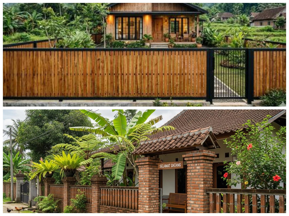 Tren Pagar Rumah Kampung 2026: 5 Model Unik yang Menggabungkan Gaya Klasik dan Sentuhan Modern