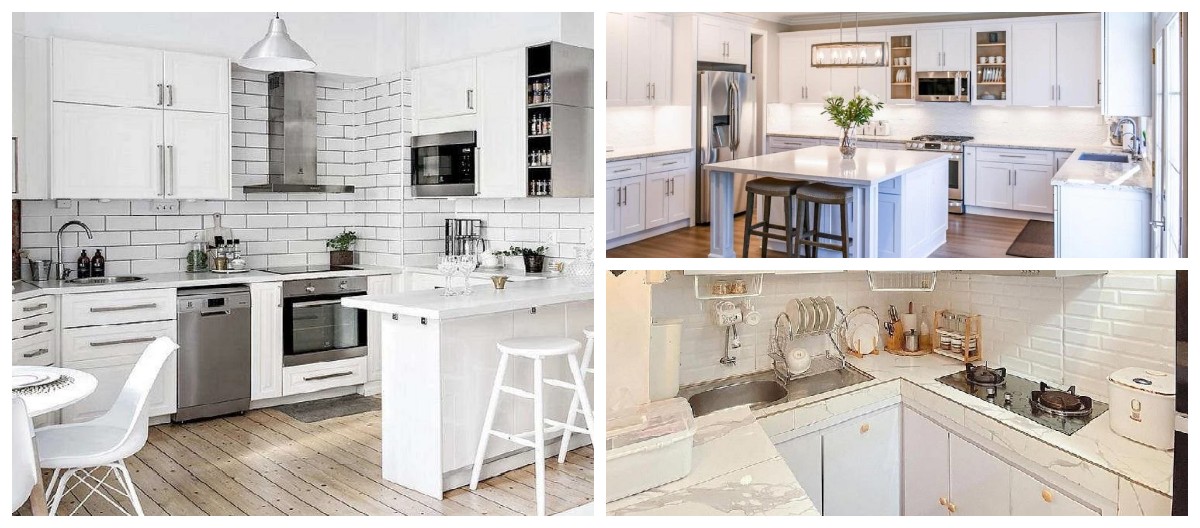 Dapur Impian! 5 Inspirasi Kitchen Set Modern Warna Putih Wajib Ditiru